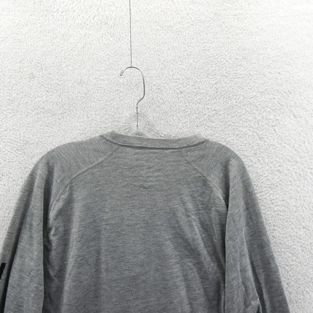 NC State Wolfpack Shirt Mens‎ Large Gray Long Sleeve Adidas College NCAA Tee New